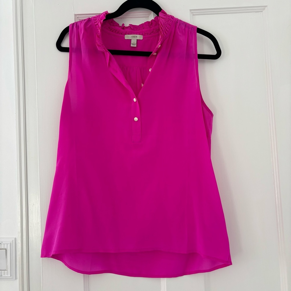 Women's J.Crew Pink Sleeveless Top